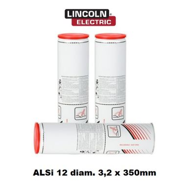 Електроди LINCOLN ELECTRIC ALSi 12 діаметр 3,2 мм, 2,0 кг